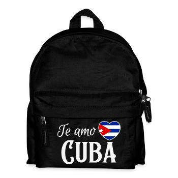 I love Cuba, made in Cuba - Kids' Backpack - black - Front