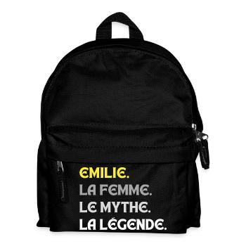 EMILIE LA FEMME LE MYTHE LA - Sac à dos Enfant - noir - Devant