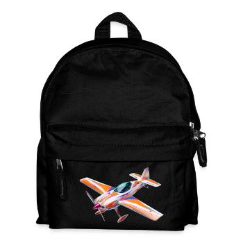 Avion acrobatique radiocommandé coloré - Sac à dos Enfant - noir - Devant