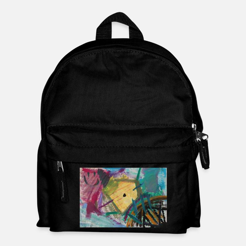 Gold Fountain - Kids' Backpack - black