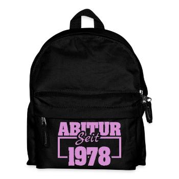 1978 - Kids' Backpack - black - Front