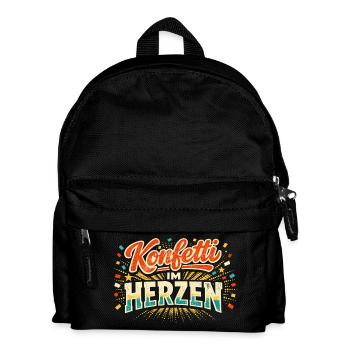 Confetti in the Heart Costume Women - Kids' Backpack - black - Front