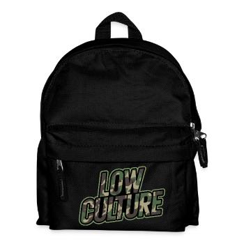 Tuning de camouflage Low Culture Streetwear JDM Car Style - Sac à dos Enfant - noir - Devant