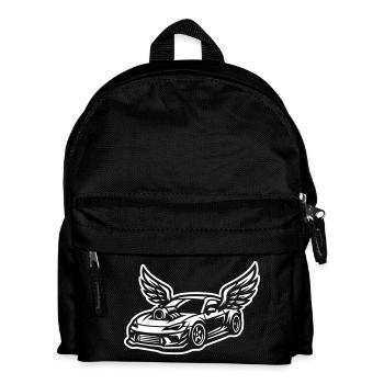 Réglage de voitures Icône de voiture de sport - Sac à dos Enfant - noir - Devant