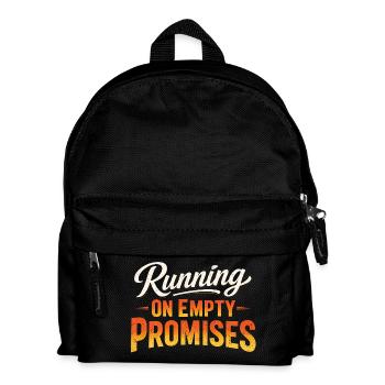 Sarcasm, empty promises, funny women - Kids' Backpack - black - Front
