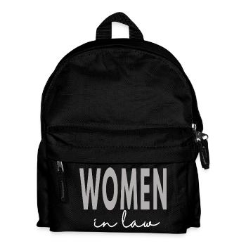 Women In Law Lawyer School Student Attorney - Kids' Backpack - black - Front