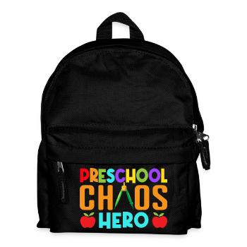 Enseignant de maternelle Chaos Hero Instituteur de maternelle - Sac à dos Enfant - noir - Devant