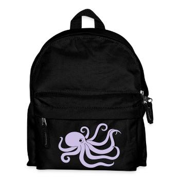 octopus - Kids' Backpack - black - Front