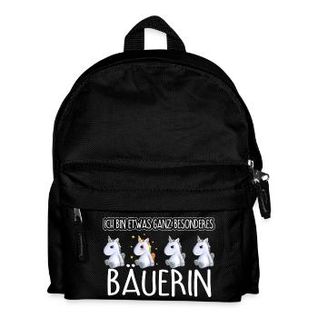 BÄUERIN - Toll - Kinder Rucksack - Schwarz - Vorne