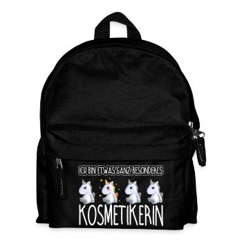 KOSMETIKERIN - Toll - Kinder Rucksack - Schwarz - Vorne