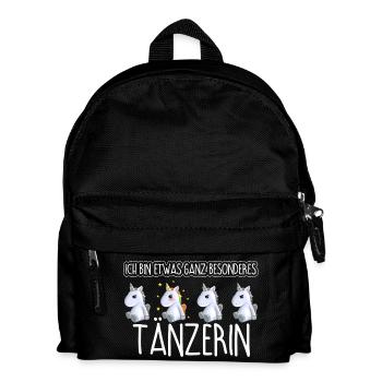 TÄNZERIN - Toll - Kinder Rucksack - Schwarz - Vorne