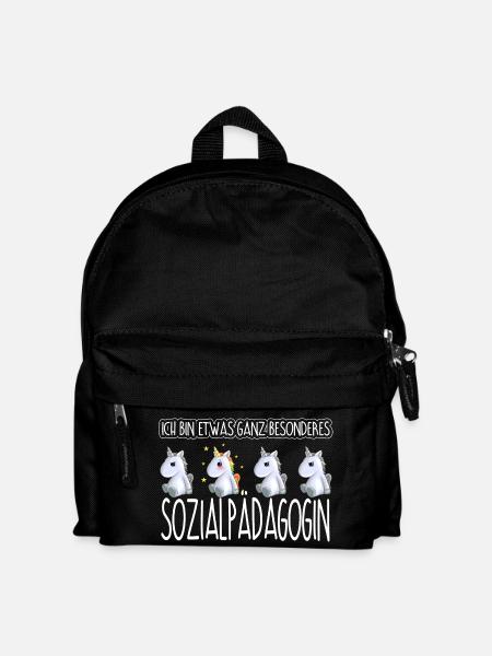 SOZIALPÄDAGOGIN - Toll - Kinder Rucksack - Schwarz