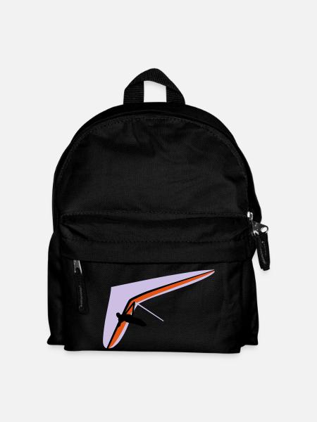 Hängegleiter - Kinder Rucksack - Schwarz