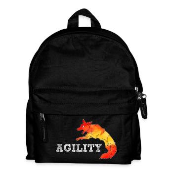 Beweglichkeit Grenze Spanien - Kinder Rucksack - Schwarz - Vorne