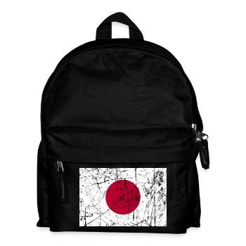 Drapeau du Japon Drapeau du Japon Fahne Flagge bandera - Sac à dos Enfant - noir - Devant