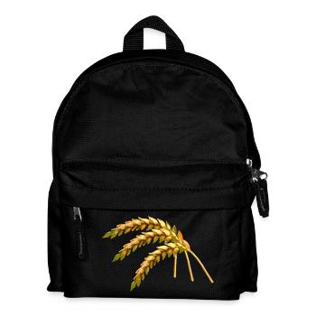aehren landwirtschaft getreide - Kinder Rucksack - Schwarz - Vorne