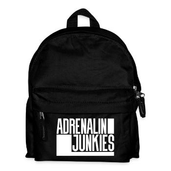 Adrenalin Junkies - Kinder Rucksack - Schwarz - Vorne