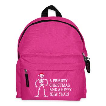 Radiologie de Noël physiothérapeute x-ray - Sac à dos Enfant - fuchsia - Devant