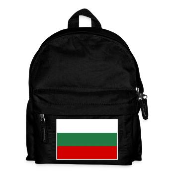 Bulgarien Flagge - Kinder Rucksack - Schwarz - Vorne