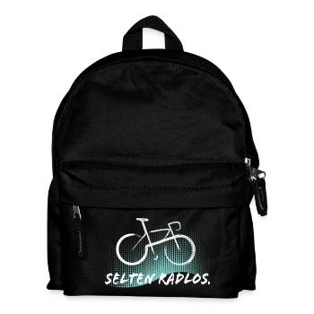 Selten Radlos - Fahrrad - Kinder Rucksack - Schwarz - Vorne