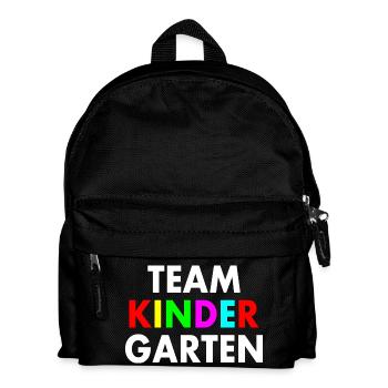 Jardin d’enfants en équipe - Sac à dos Enfant - noir - Devant