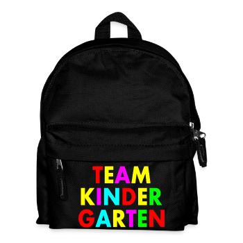 Team kindergarten - Kids' Backpack - black - Front
