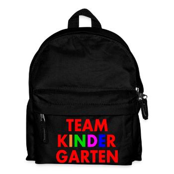 Team kindergarten - Kids' Backpack - black - Front