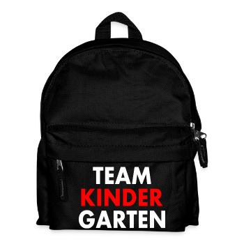 Team kindergarten - Kids' Backpack - black - Front