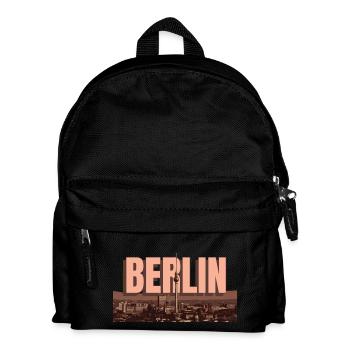 Berlin the place to be! - Sac à dos Enfant - noir - Devant