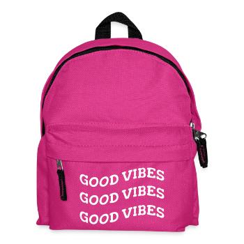 gute Stimmung - Kinder Rucksack - Fuchsia - Vorne
