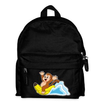 Monkey Banana - Kids' Backpack - black - Front
