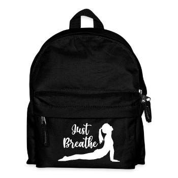 Yoga Geschenkidee - Namaste - Kinder Rucksack - Schwarz - Vorne