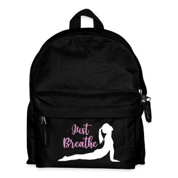 Yoga Geschenkidee - Namaste - Kinder Rucksack - Schwarz - Vorne