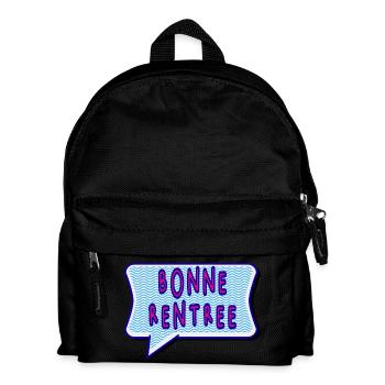 ZURÜCKKEHREN. ALPHABET. ES LEBE DIE RÜCKKEHR. - Kinder Rucksack - Schwarz - Vorne