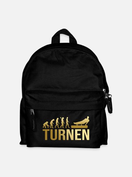 Evolution Turnen - Kinder Rucksack - Schwarz