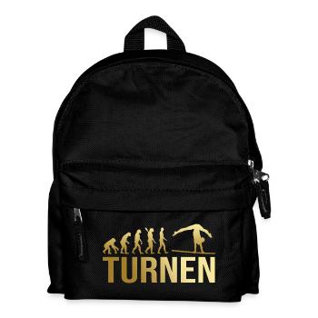 Evolution Turnen - Kinder Rucksack - Schwarz - Vorne