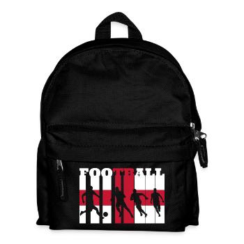 English football - Kids' Backpack - black - Front
