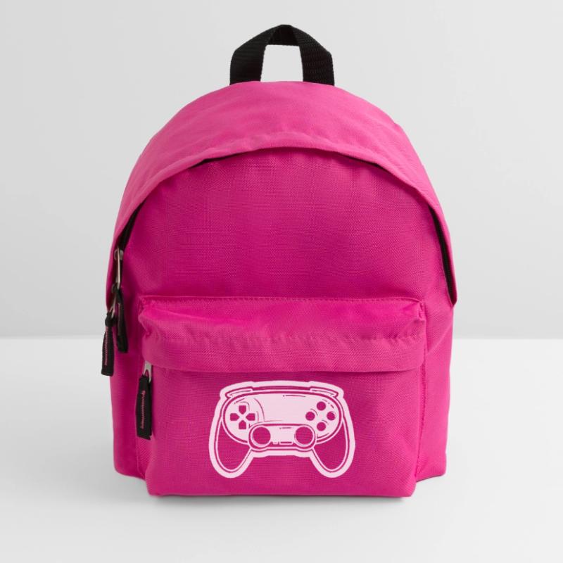 Dessin de manette de jeu vidéo Sac à dos Enfant