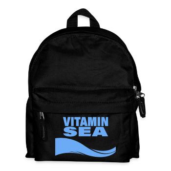 VITAMIN SEA - Kinder Rucksack - Schwarz - Vorne