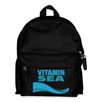 VITAMIN SEA - Kids' Backpack - black - Front