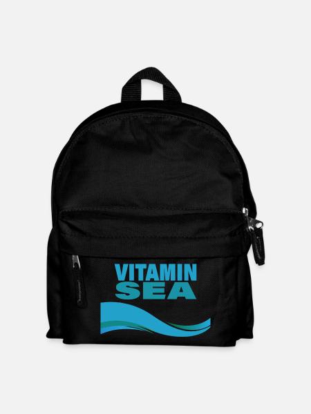 VITAMIN SEA - Kinder Rucksack - Schwarz