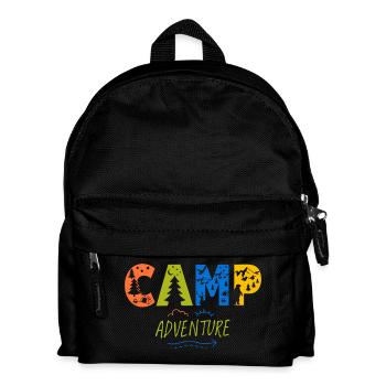 Camp d’aventure - Sac à dos Enfant - noir - Devant