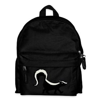 Skunk - Kids' Backpack - black - Front