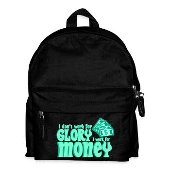 The life of a small designer - Kids' Backpack - black - Front