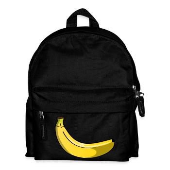 Banana - Kids' Backpack - black - Front