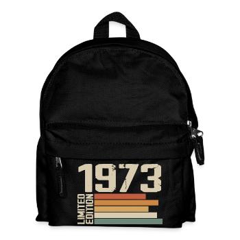 1973 Vintage - Retro 1973 Geburtstagsgeschenk 1973 - Kinder Rucksack - Schwarz - Vorne