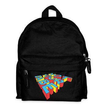 NICHT DEIN BABY - Kinder Rucksack - Schwarz - Vorne