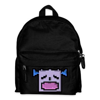 Pixel LOL - Kinder Rucksack - Schwarz - Vorne