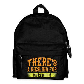 There ́s Riesling for everything - Kids' Backpack - black - Front