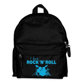 ROCK 'N' ROLL - Kids' Backpack - black - Front